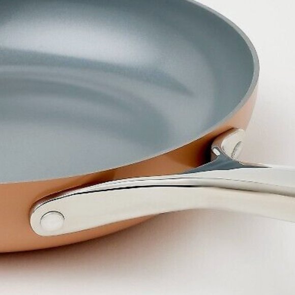 Nonstick Ceramic Coated Aluminum Cookware Set Terracotta Orange - Figmint - Picture 4 of 6